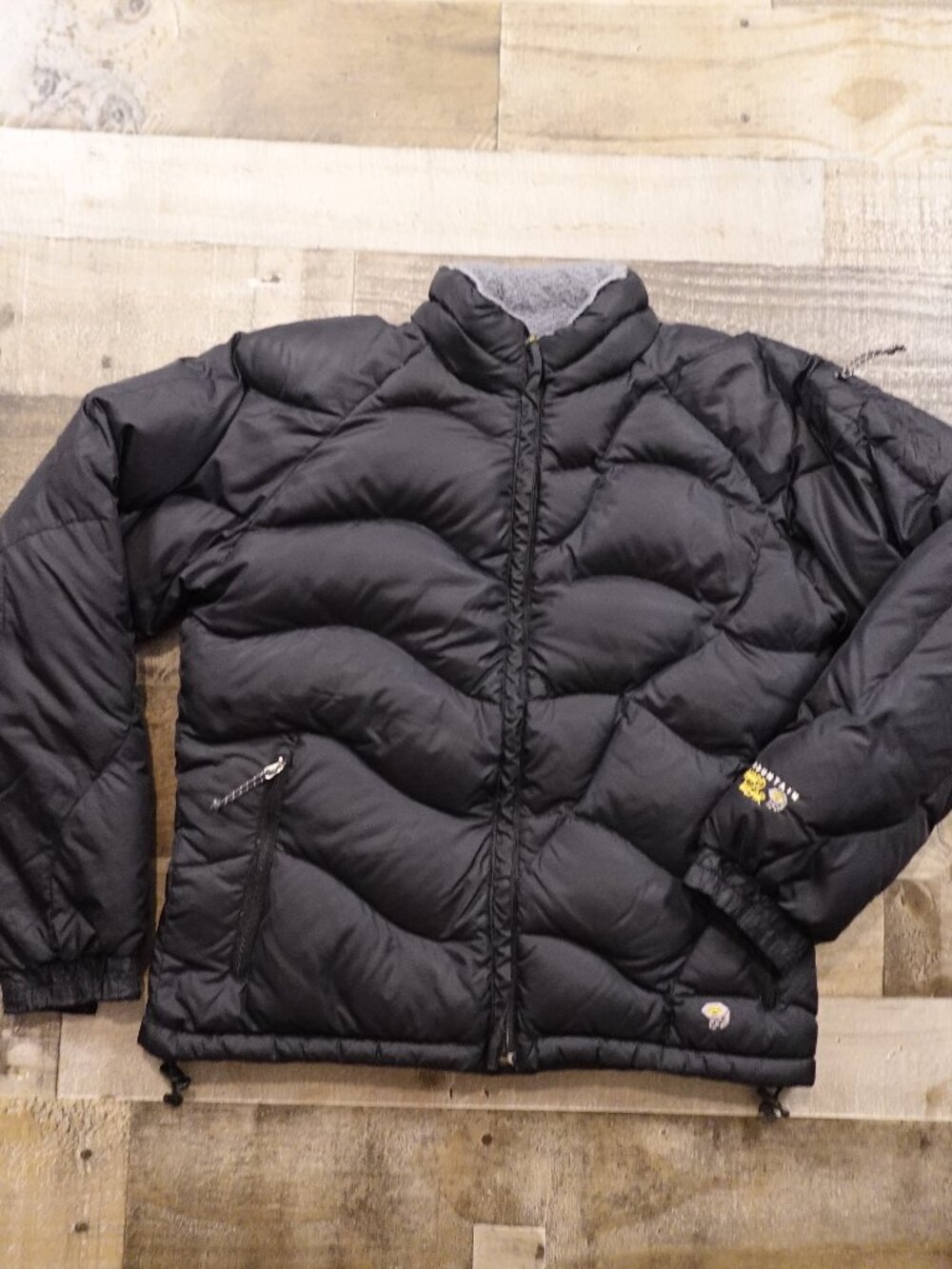 Mountain Hardwear Sub Zero Down Jacket Women’s Medium Black Fleece Lined
